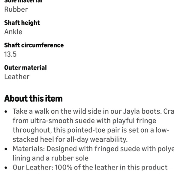 NIB MICHAEL KORS JAYLA FRINGE BOOTS😍 - Picture 4 of 4